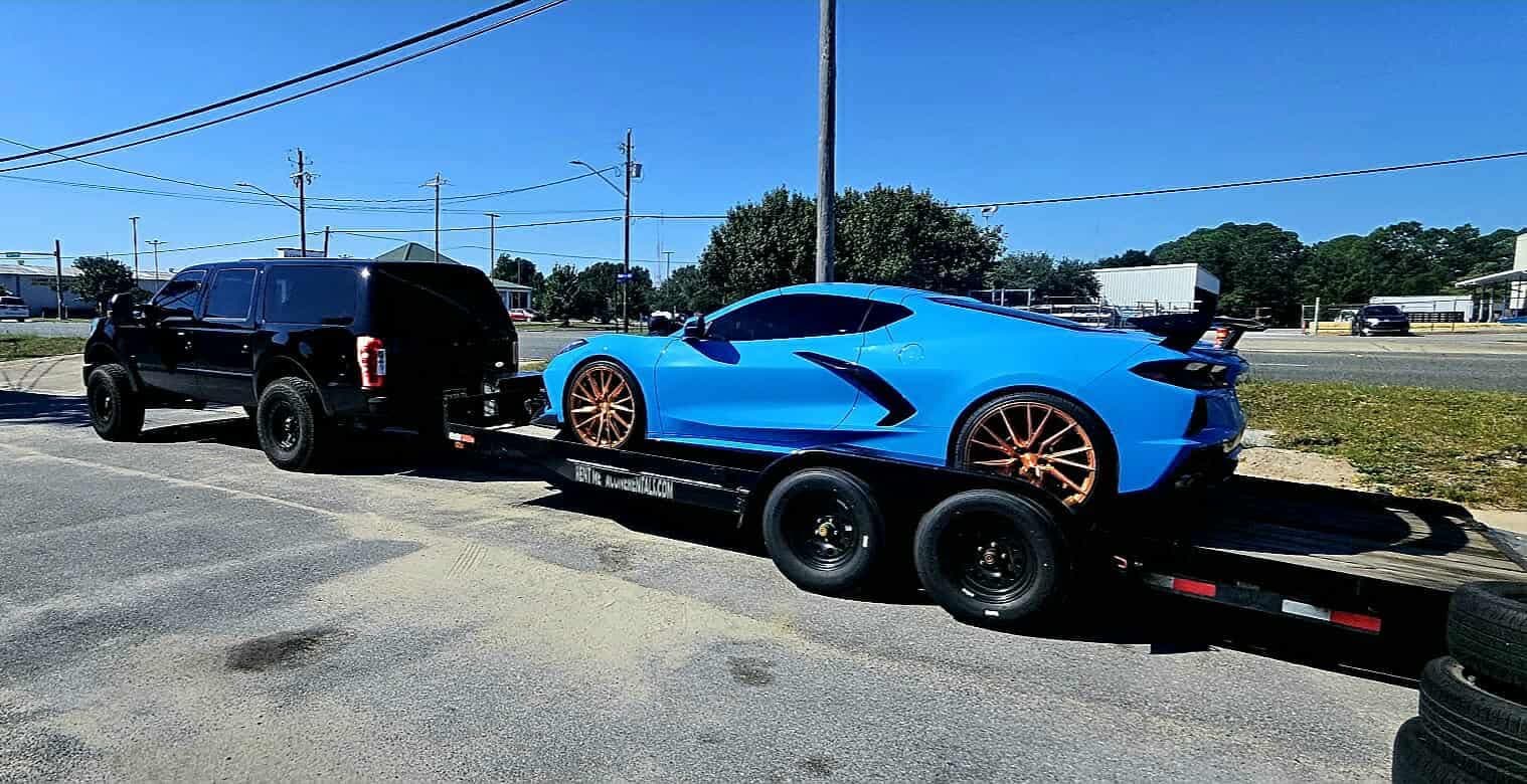 7x20 7K Car Hauler (Ole Faithful) — trailer rental near Mary Esther FL