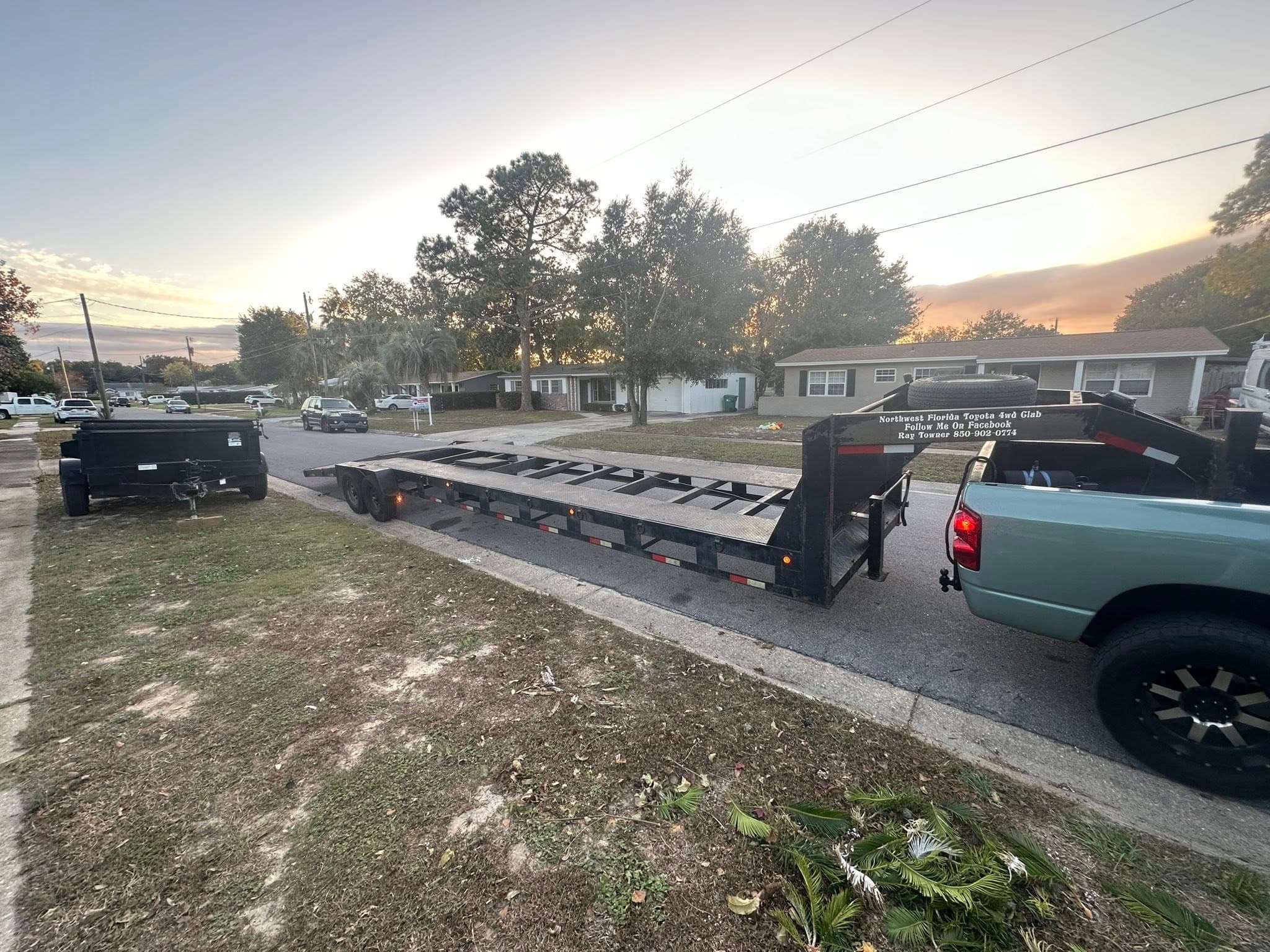 7x36 gooseneck — trailer rental near Mary Esther FL